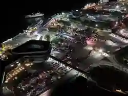 Video Pemandangan Udara: Memperlihatkan Kepadatan Arus Balik di Pelabuhan Bakauheni